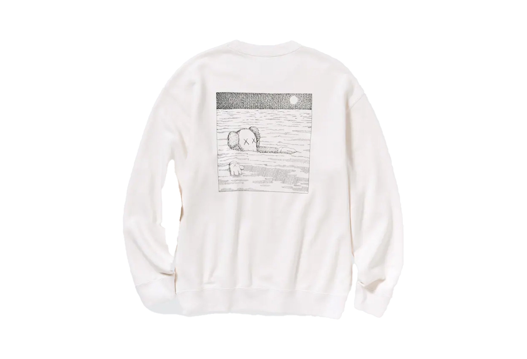 Kaws x Uniqlo UT GRAPHIC Sweatshirt OFF WHITE (FW23) OFF WHITE sneaker – authenticated on KLEKT