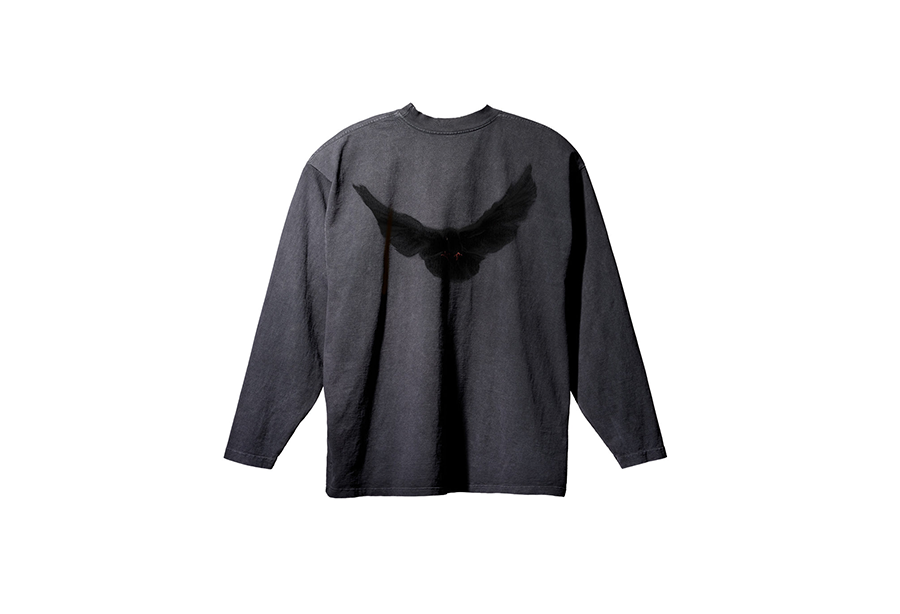 Yeezy x Gap Dove Longsleeve Tee (SS22) BLACK sneaker – authenticated on KLEKT