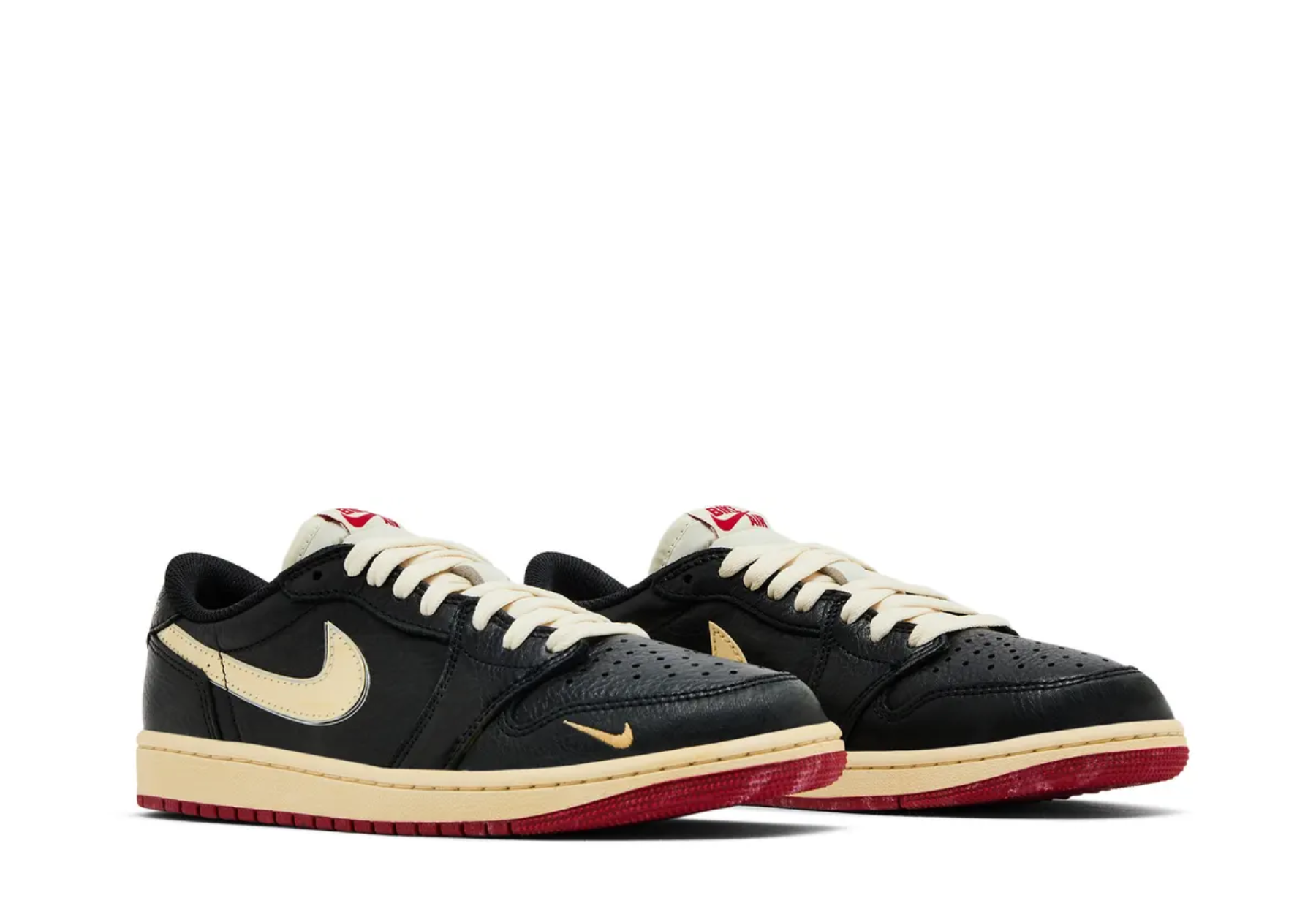 Air Jordan x Nigel Sylvester 1 Low OG 'Better With Time' (2025) BLACK sneaker – authenticated on KLEKT