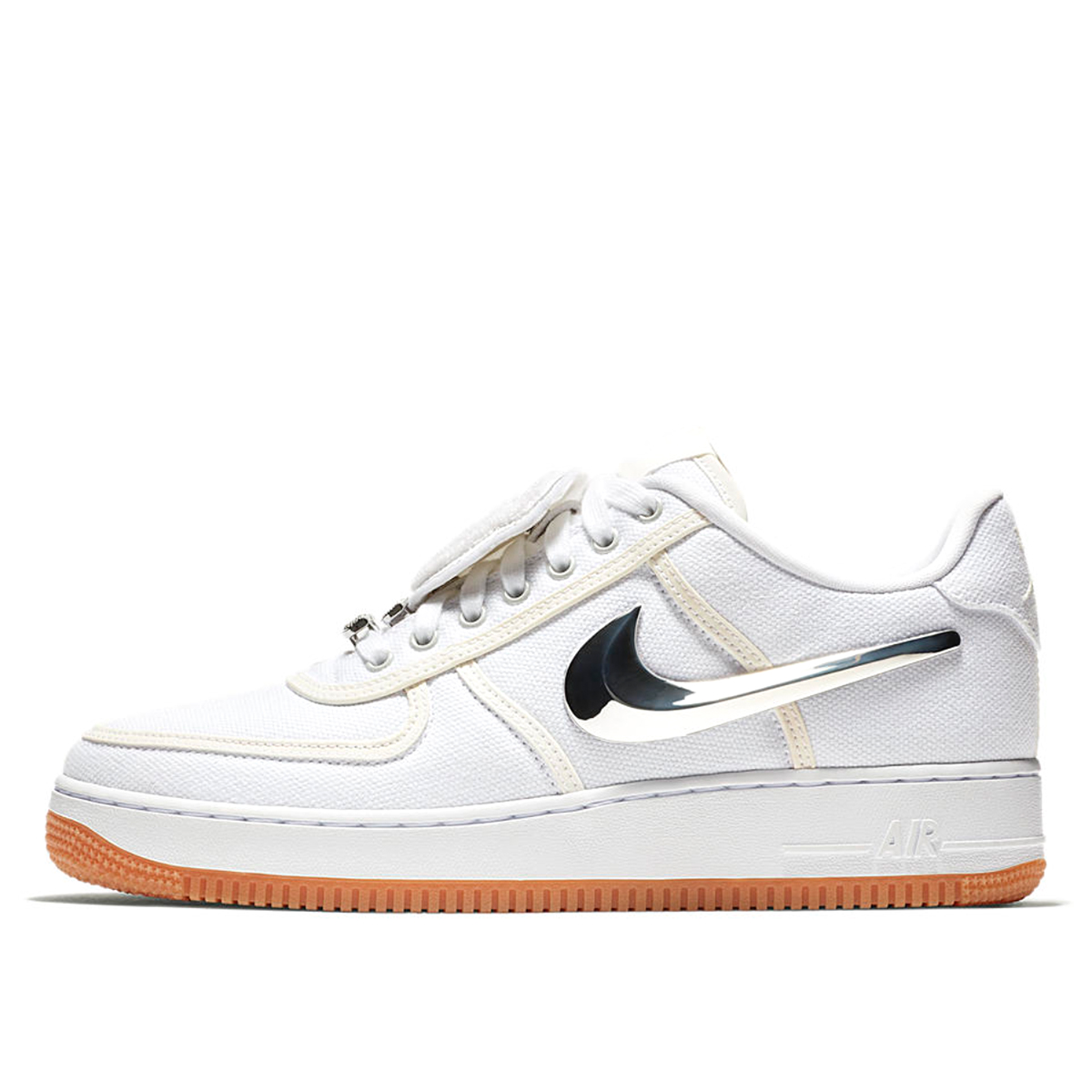 Nike x Travis Scott Air Force 1 Low White (2017) sneaker – authenticated on KLEKT