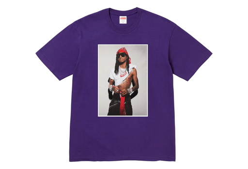 Supreme Playboi Carti Tee 'Purple' (FW25) – authenticated on KLEKT