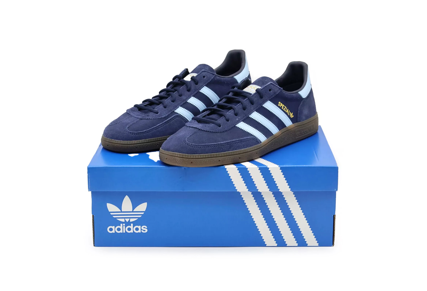 Adidas Handball Spezial 'Collegiate Navy' (2022) Collegiate Navy/Clear Sky/Gum5 sneaker – authenticated on KLEKT