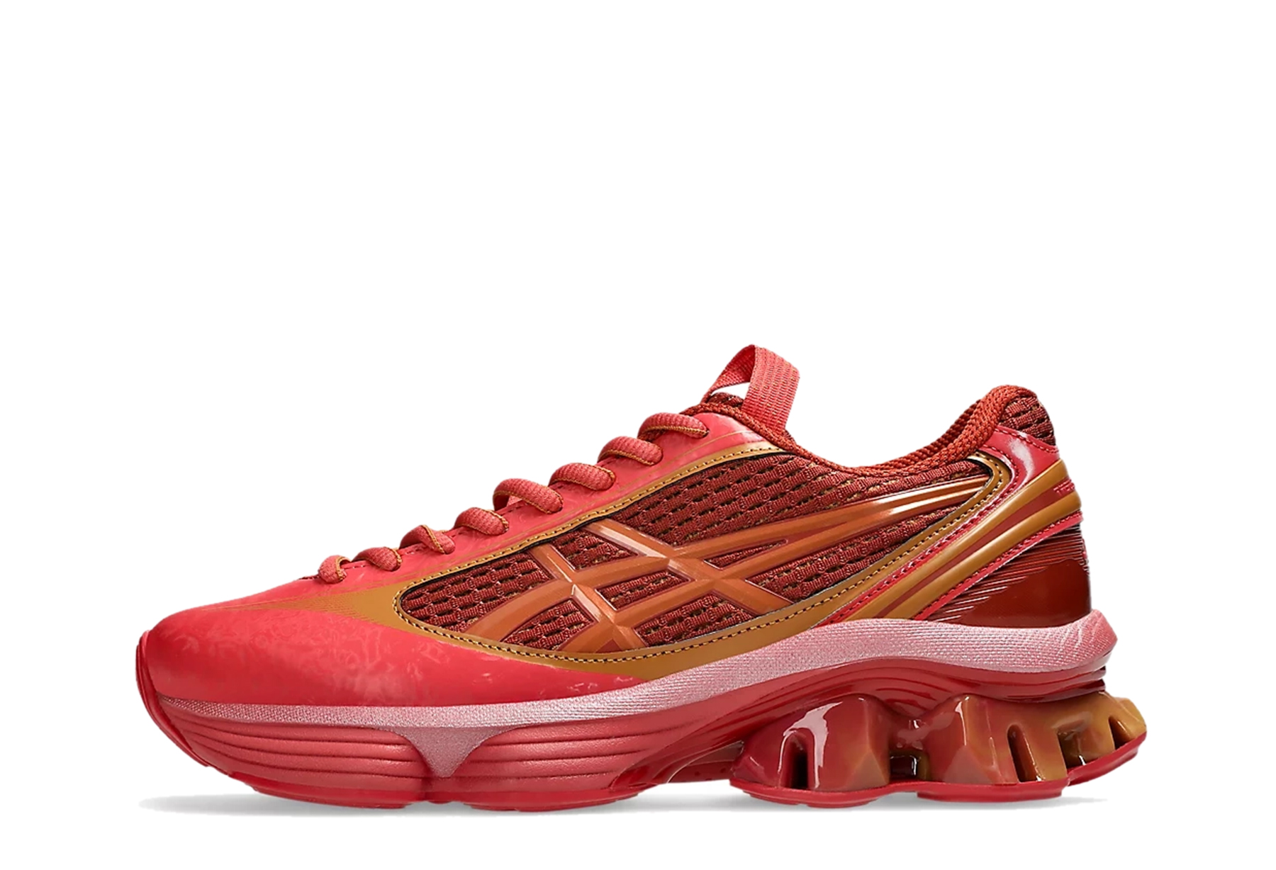 Asics US6-S GEL-KINETIC FLUENT 'Cayenne' (2025) Cayenne/Copperhead sneaker – authenticated on KLEKT