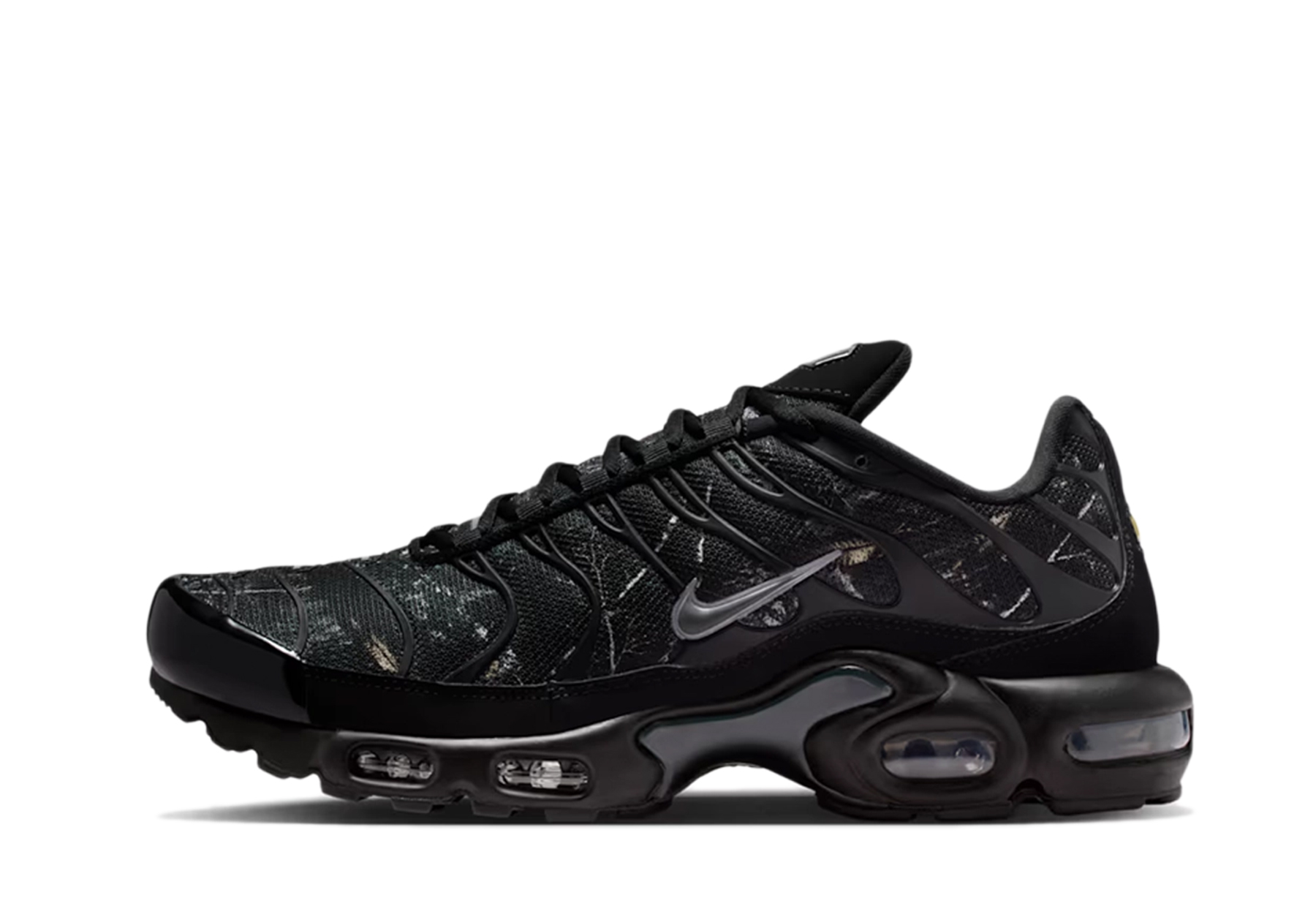 Nike Air Max Plus 'Black Wood Camo' (2026) Dark Smoke Grey/Black/Metallic Cool Grey sneaker – authenticated on KLEKT