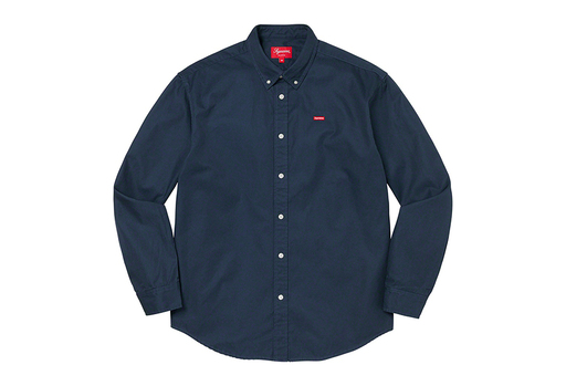 Supreme Small Box Shirt Light Navy (SS22)