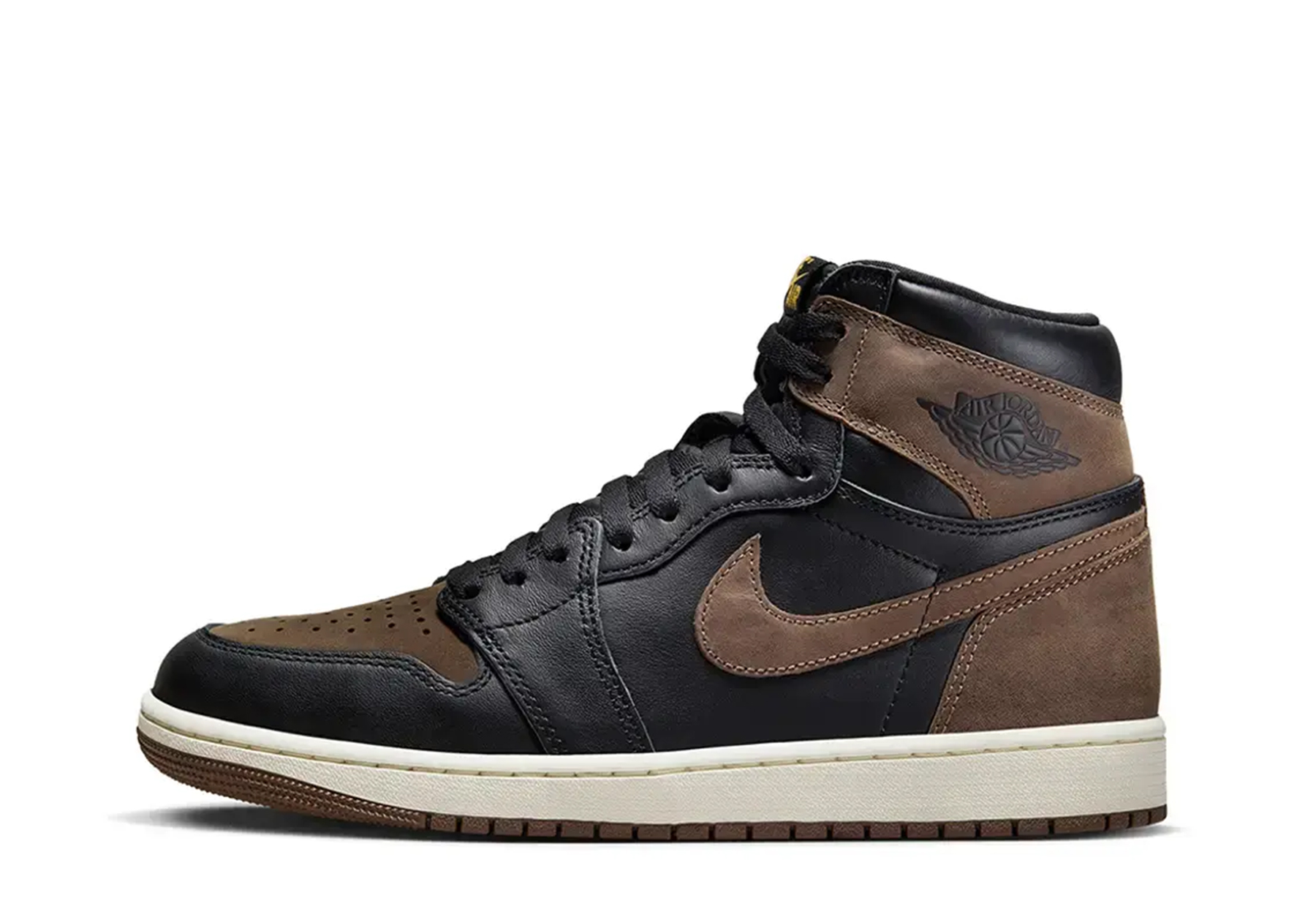 Air Jordan 1 High OG 'Palomino' (2023) Black/Metallic Gold-Palomino-Sail sneaker – authenticated on KLEKT