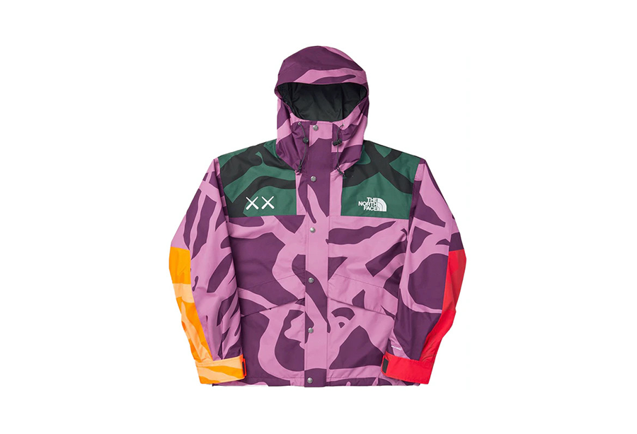 The North Face x KAWS Mountain Parka Purple/Green (FW21) PURPLE/GREEN sneaker – authenticated on KLEKT