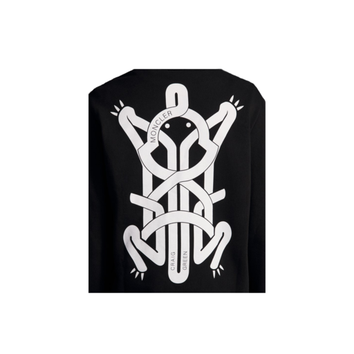 5 Moncler x Craig Green Magila Con Cappucino Logo Hoody Black (SS21) 