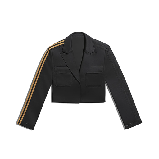 Adidas Ivy Park Crop Suit Jacket (Plus Size) Black (FW20)