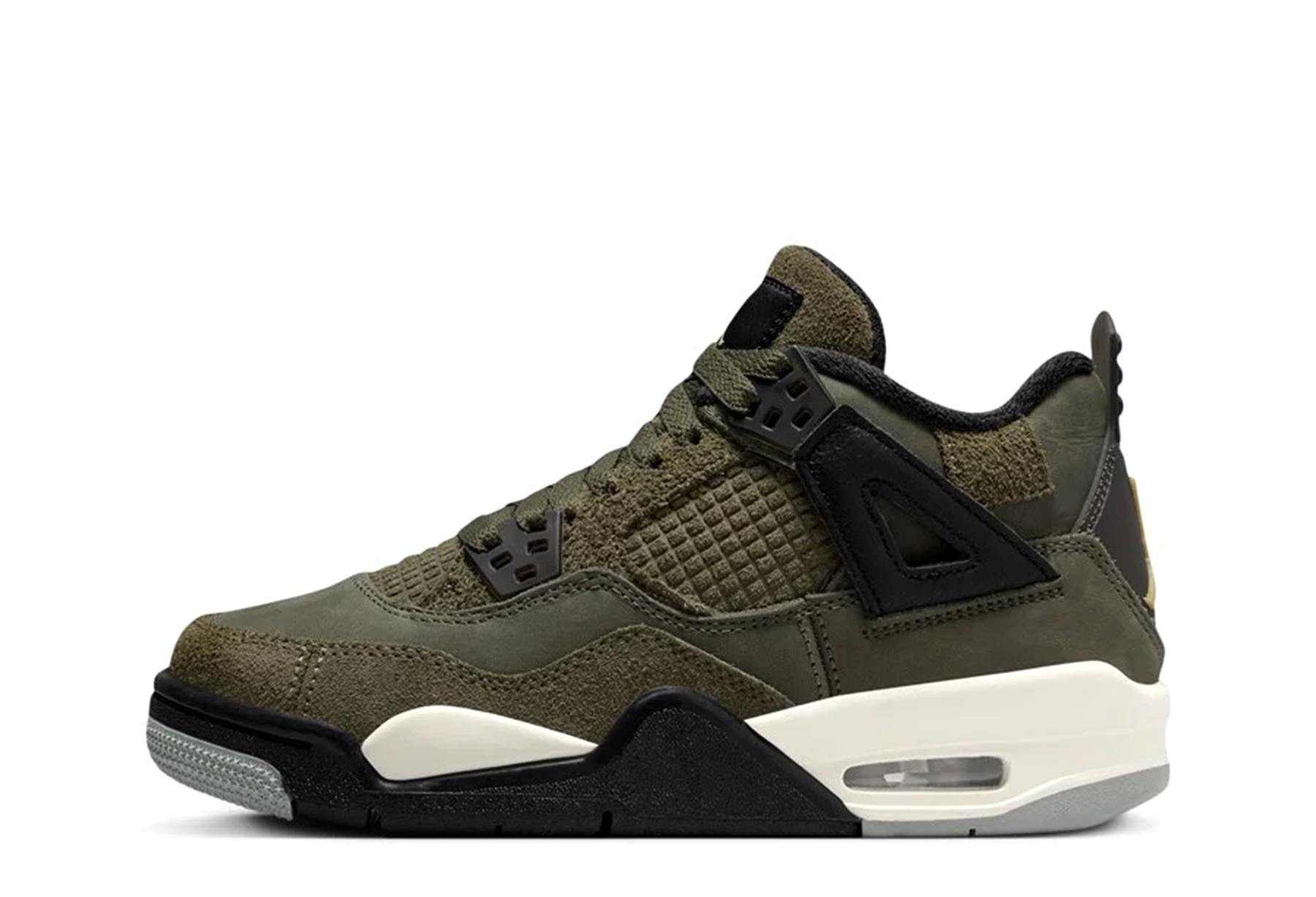 Air Jordan 4 Craft GS 'Medium Olive' (2023) MEDIUM OLIVE sneaker – authenticated on KLEKT