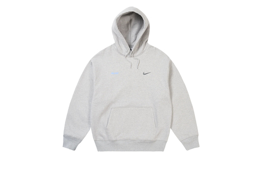 Palace x Nike Font Swoosh Hood 'Grey Marl' (SS26) – authenticated on KLEKT