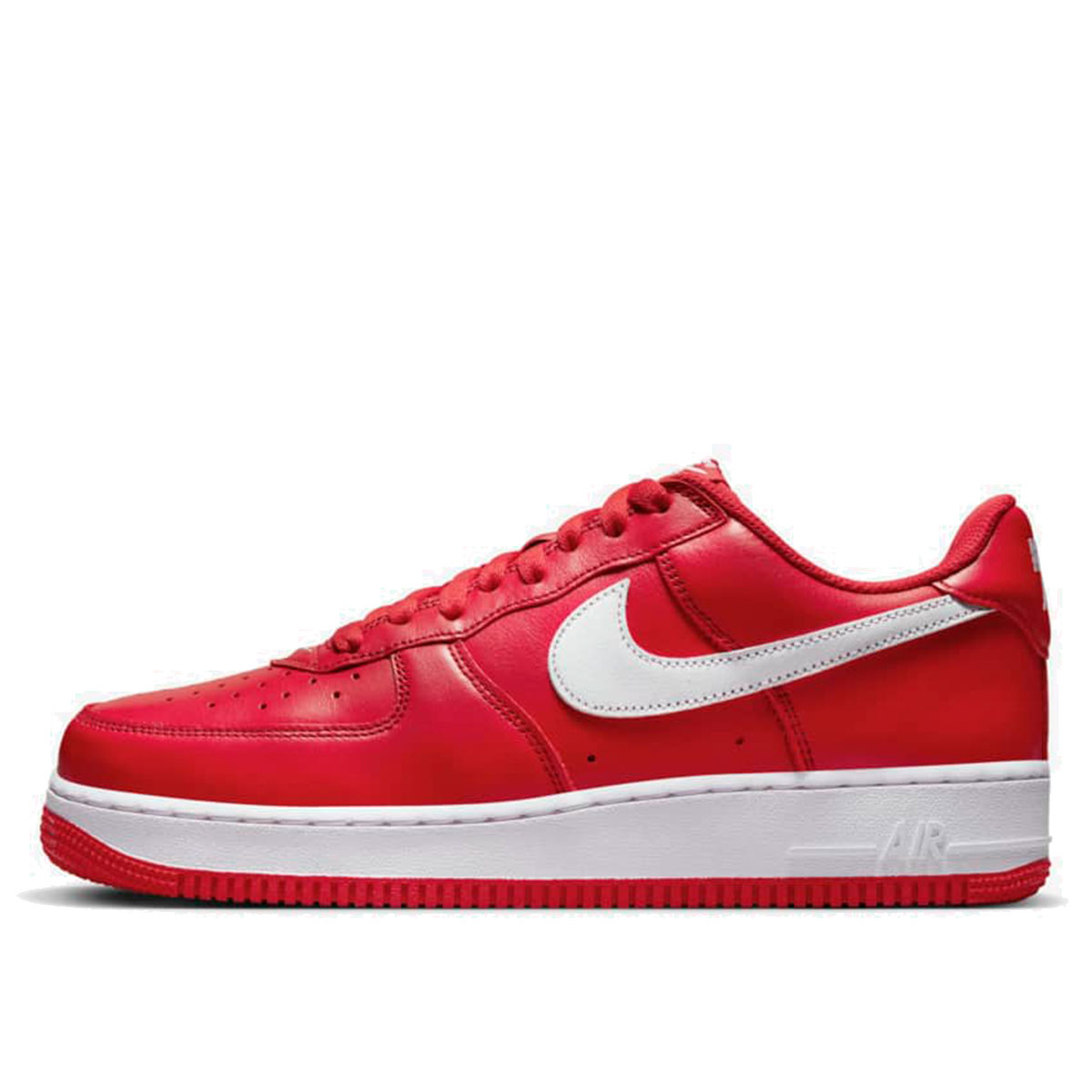 Nike Air Force 1 Low '07 Retro Color of the Month University Red White (2023) sneaker – authenticated on KLEKT