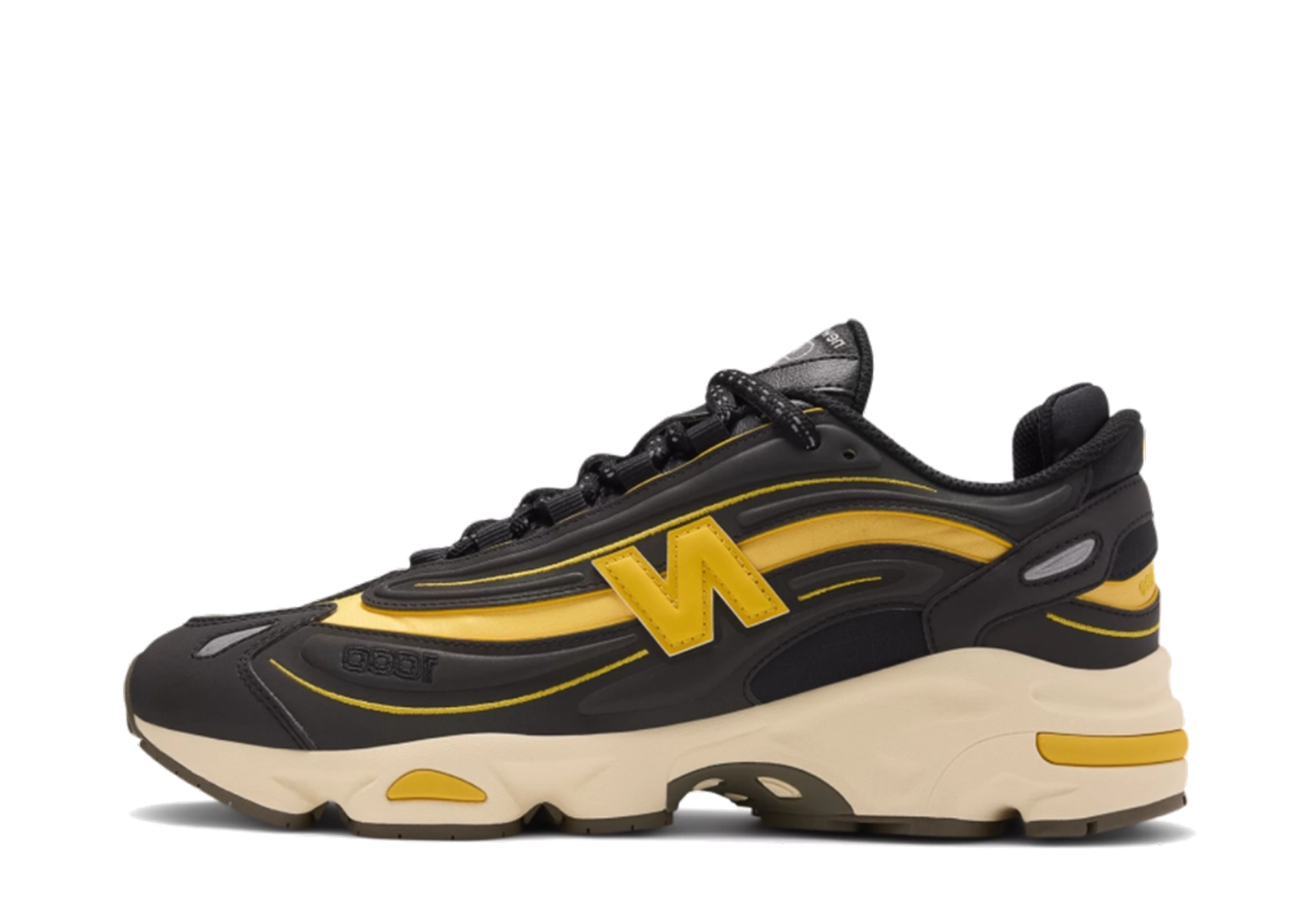 New Balance x Bricks & Wood 1000 'A Different Bounce' (2025) Black/Yellow sneaker – authenticated on KLEKT