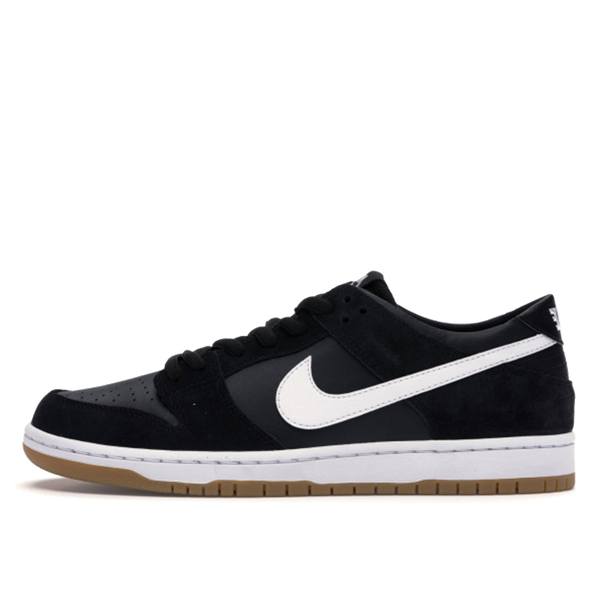 Nike SB Dunk Low Black White Gum (2016) BLACK/GUM LIGHT BROWN/WHITE sneaker – authenticated on KLEKT