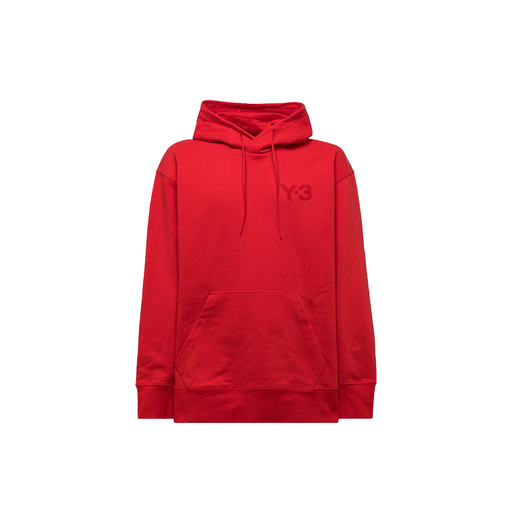 Adidas Y-3 Chest Logo Hoodie Red