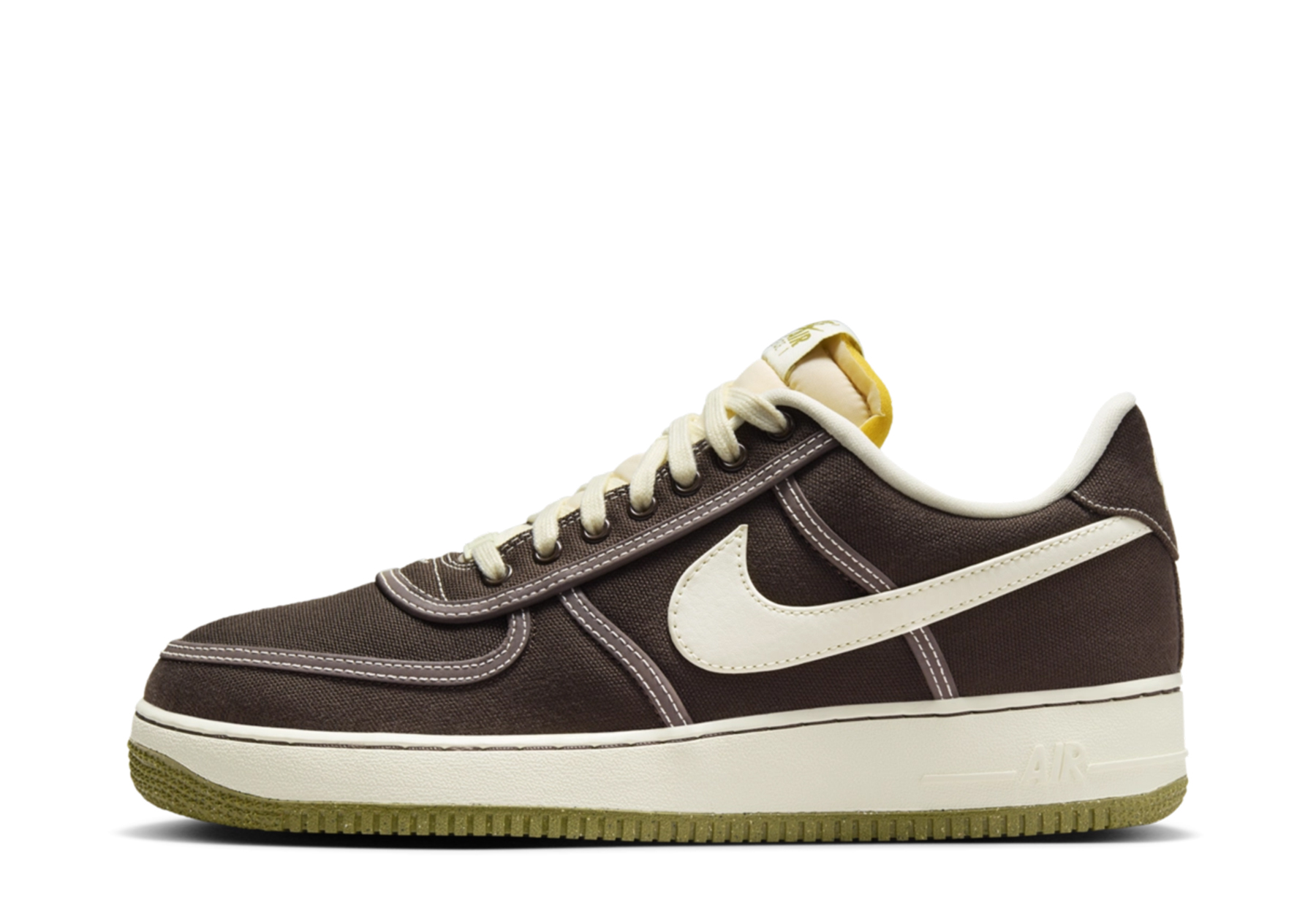 Nike Air Force 1 '07 PRM 'Baroque Brown' (2024) Baroque Brown/Coconut Milk/Pacific Moss sneaker – authenticated on KLEKT