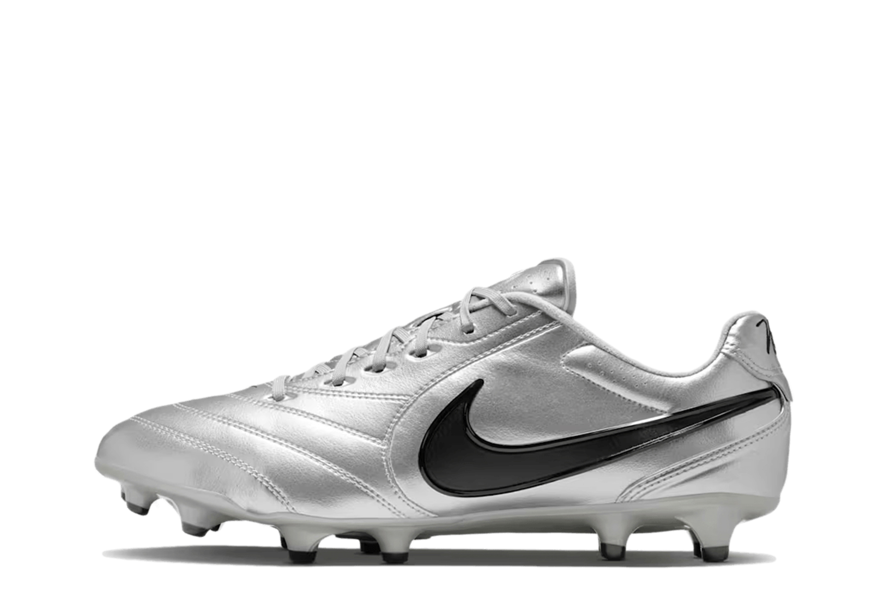 Nike Tiempo Ligera Pro 'Metallic Silver' - Firm Ground (2026) Metallic Silver/Black sneaker – authenticated on KLEKT