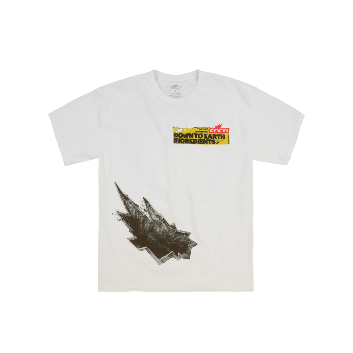 Travis Scott Brace For Impact Tee White (SS21) photo 1