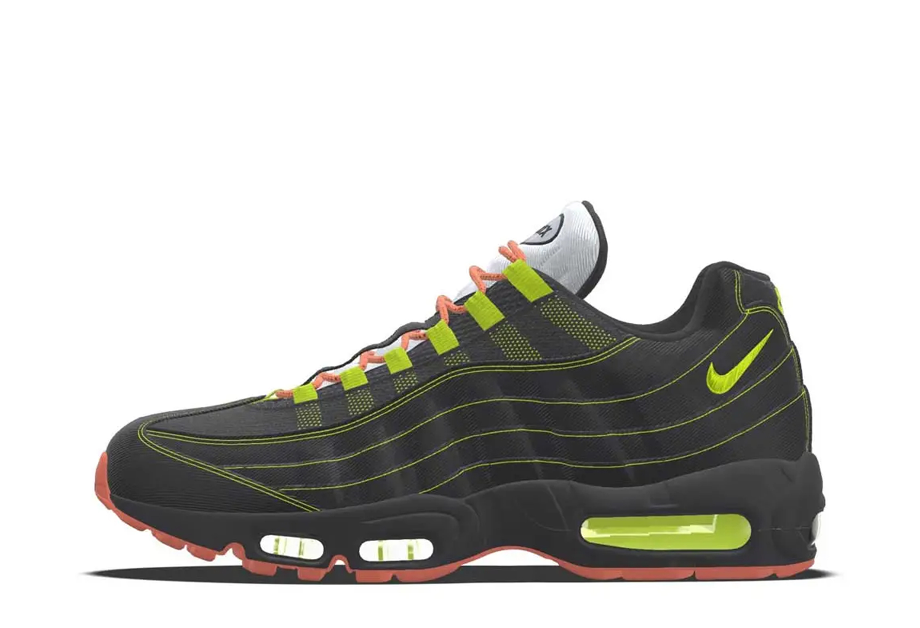 Nike Air Max 95 'Neon Night By You' (2024) BLACK sneaker – authenticated on KLEKT