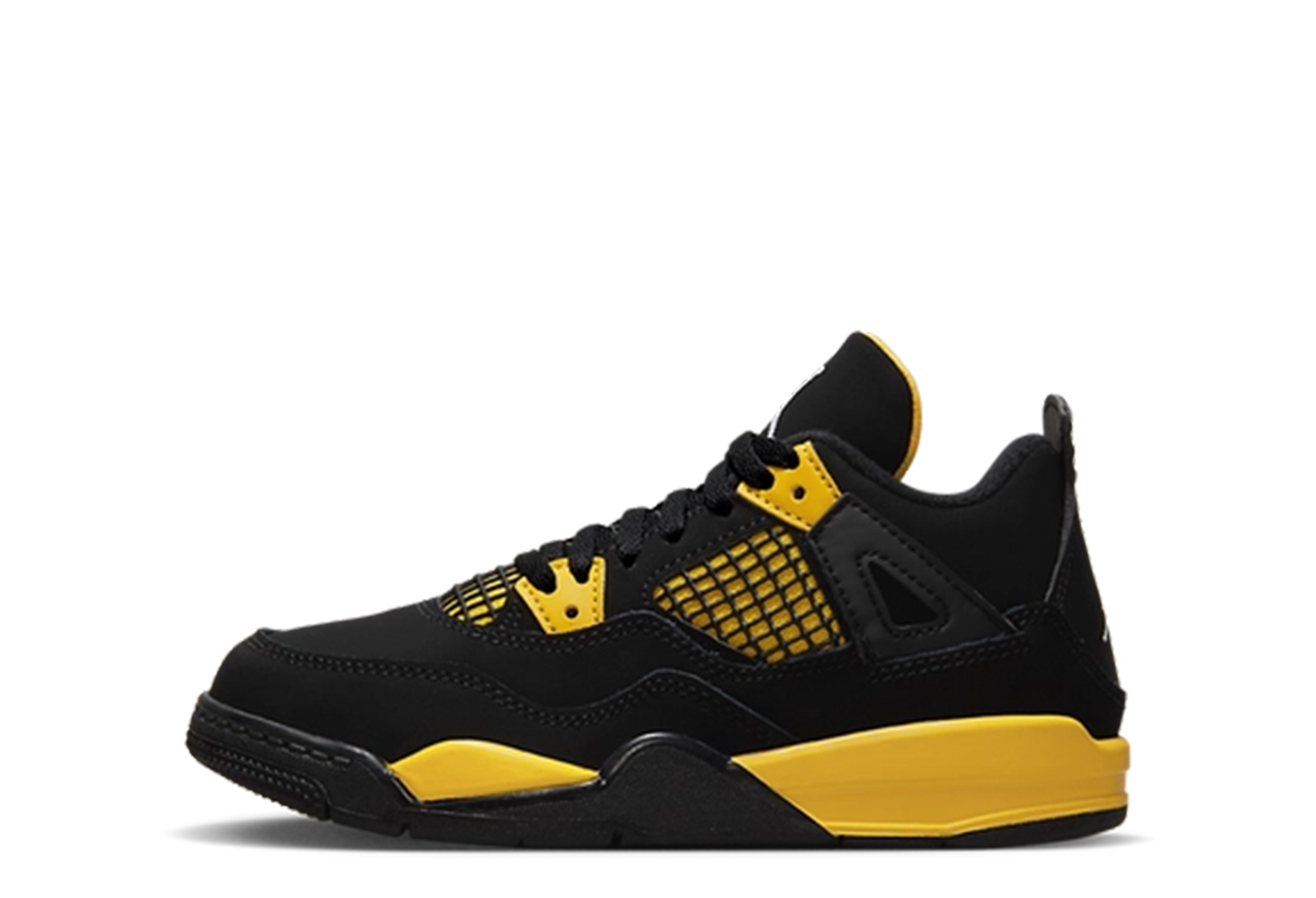 Air Jordan 4 Retro PS 'Thunder' (2023) Black/Tour Yellow sneaker – authenticated on KLEKT