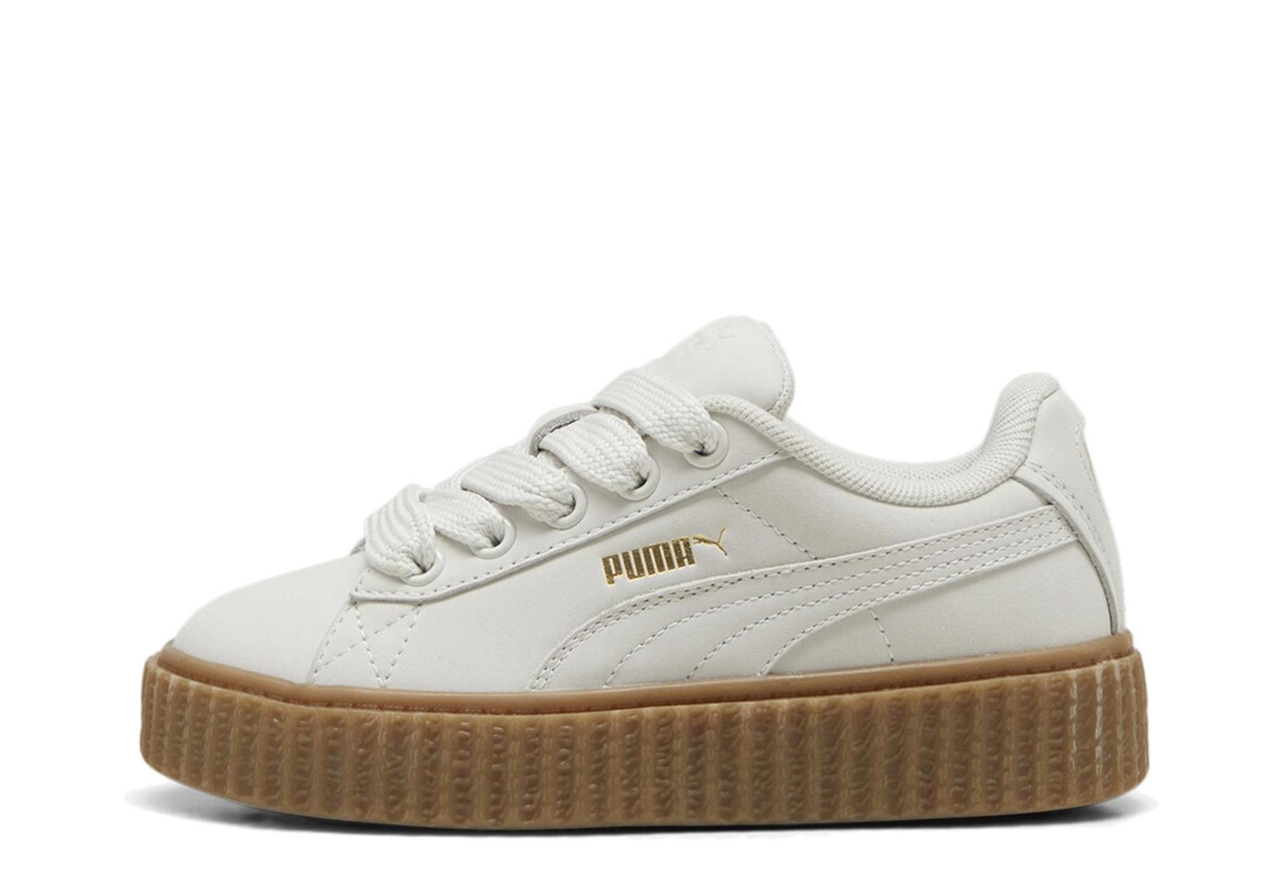 Puma x Fenty Creeper Phatty Earth 'Warm White' (2024) Warm White/Puma Gold/Gum sneaker – authenticated on KLEKT