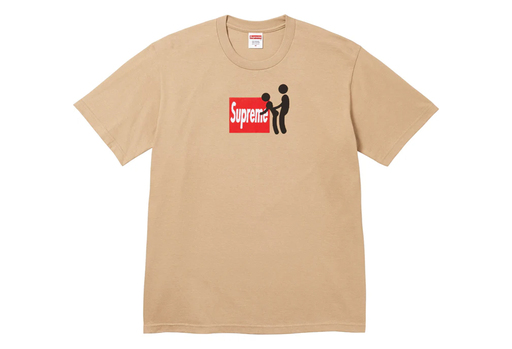 Supreme Stick Tee 'Khaki' (FW25) – authenticated on KLEKT