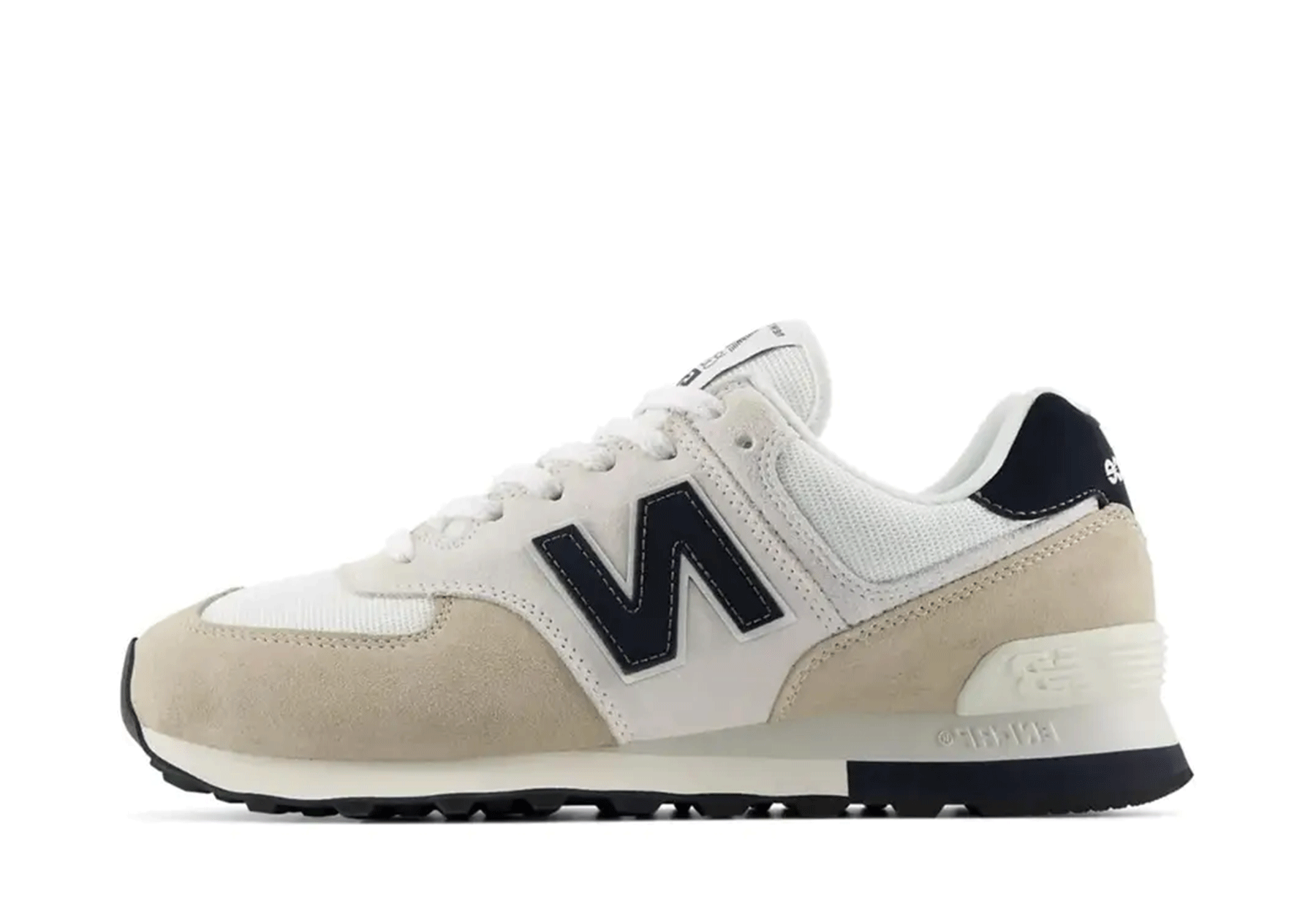 New Balance 574 'Sea Salt Linen' (2026) WHITE sneaker – authenticated on KLEKT