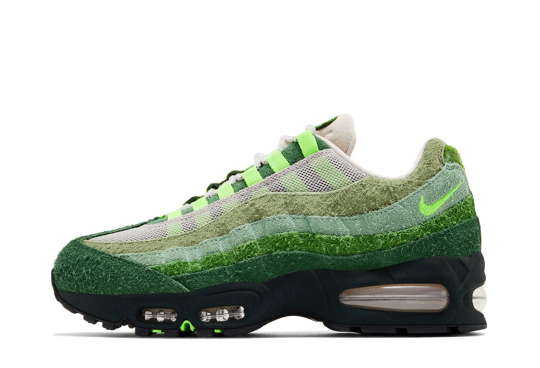 Nike x Division St. x GOAT Air Max 95 Ducks of a Feather 'The Woods' (2026) Fir/Electric Green/Fir/Tomatillo sneaker – authenticated on KLEKT