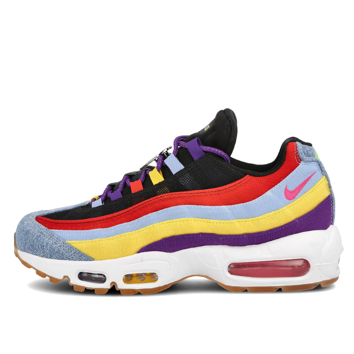 Nike Air Max 95 Premium Psychic Blue Chrome Yellow (2019) sneaker – authenticated on KLEKT