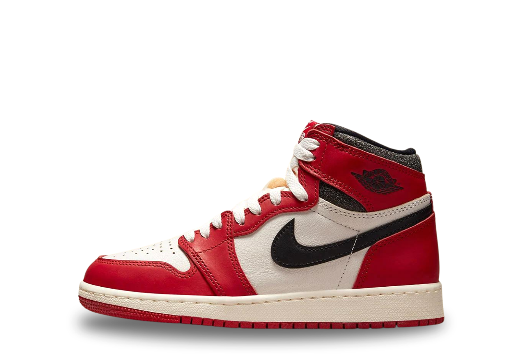 Air Jordan 1 Retro High OG PS 'Lost And Found' (2022) VARSITY RED/BLACK-SAIL-MUSLIN sneaker – authenticated on KLEKT