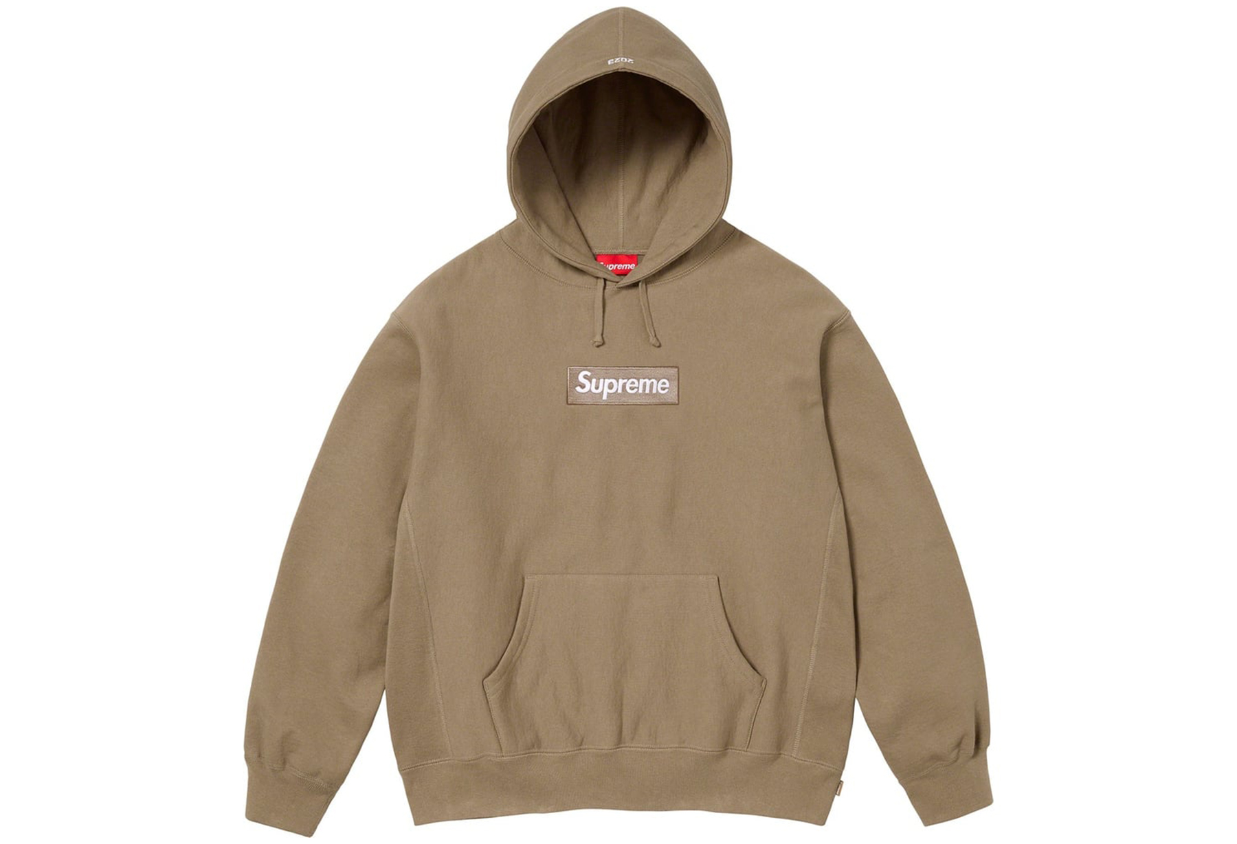 Supreme Box Logo Hooded Sweatshirt Dark Sand (FW23) DARK SAND sneaker – authenticated on KLEKT