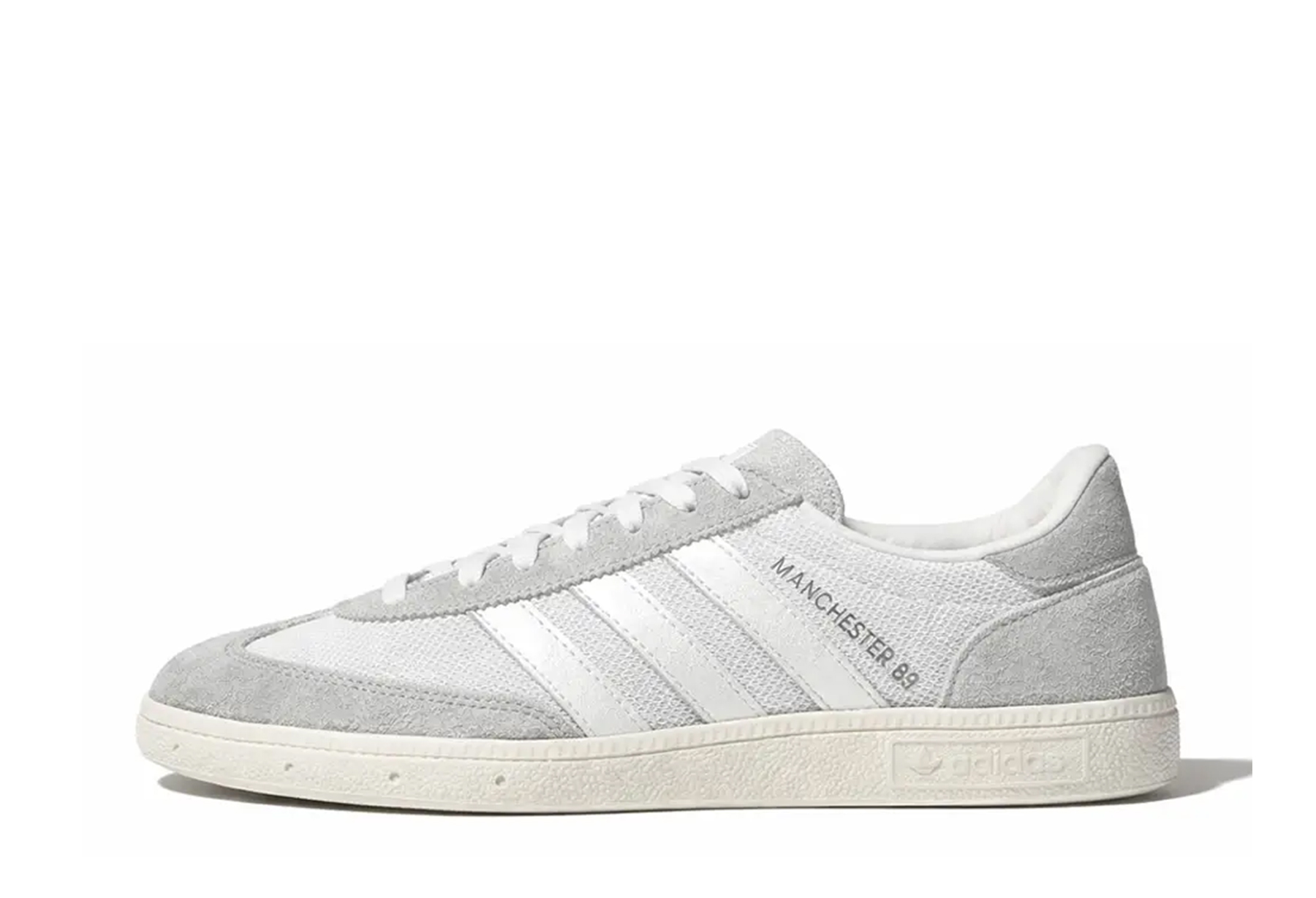 adidas gazelle silver green womens Limited edition Manchester United Roy Keane `99 inspired White Red / B –  Sneakcustomtrainers.com main image 1