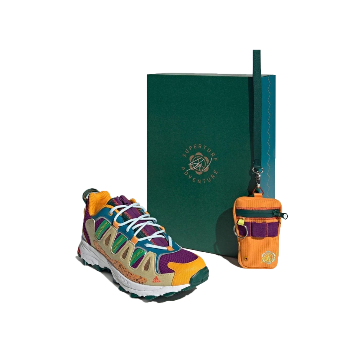 Adidas x Sean Wotherspoon x Disney Superturf Adventure Jiminy Cricket (2021) SAIL/ORANGE/PURPLE/TEAL sneaker – authenticated on KLEKT
