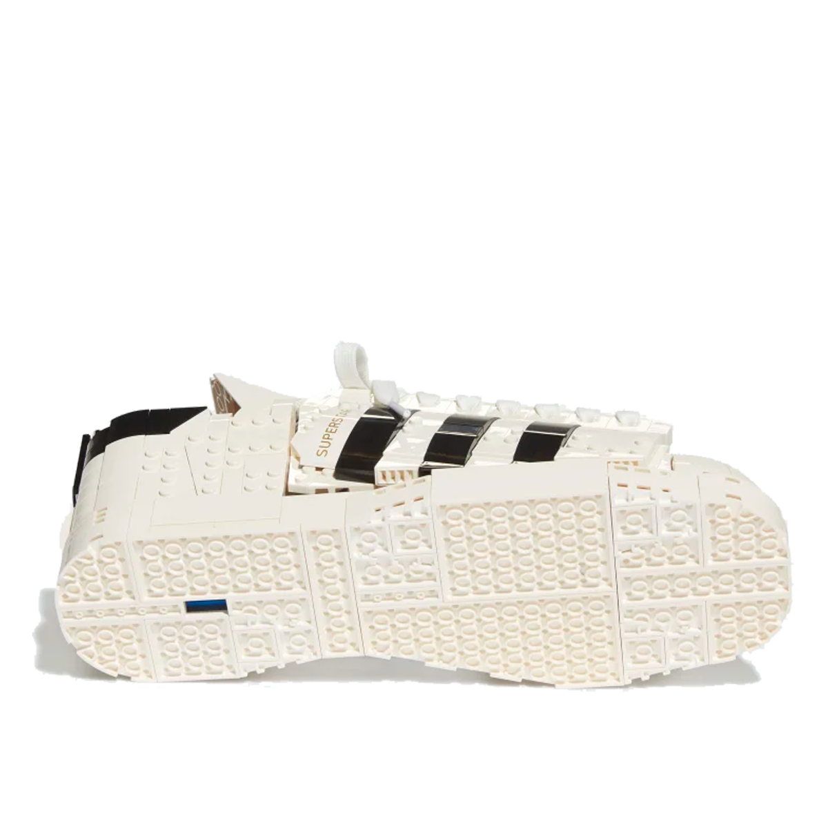Adidas x LEGO Original Superstar Shoe (2021) WHITE/BLACK sneaker – authenticated on KLEKT