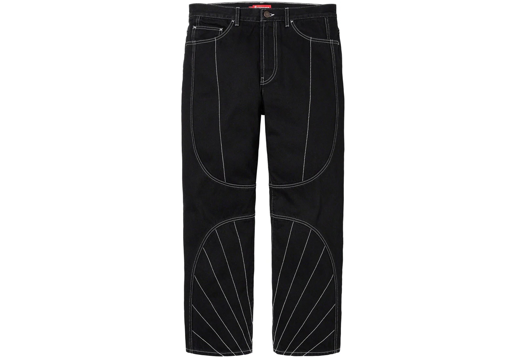 Supreme Radial Embroidered Denim Loose Fit Black (FW23) BLACK sneaker – authenticated on KLEKT