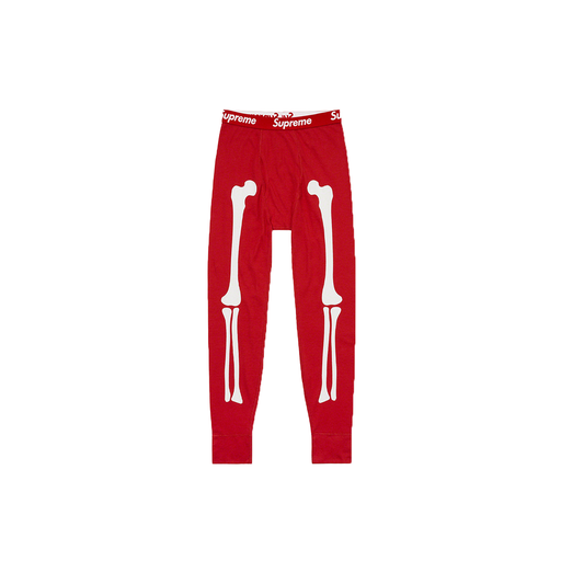 Supreme Hanes Bones Thermal Pant (1 Pack) Red (FW21)