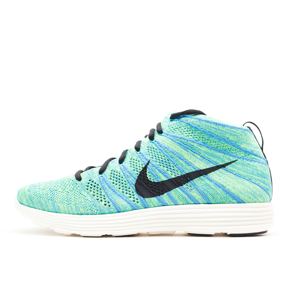Nike Lunar Flyknit Chukka Blue Glow Volt sneaker – authenticated on KLEKT