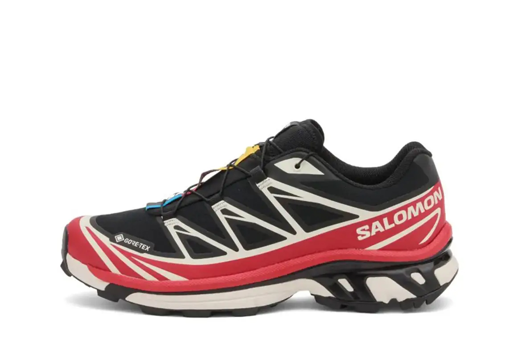 Salomon XT-6 GTX 'Black Flame Scarlet' (2025) BLACK sneaker – authenticated on KLEKT