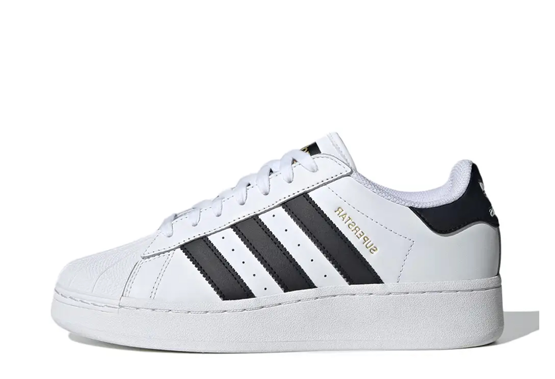 Adidas Superstar XLG White Black (2023) WHITE/BLACK sneaker – authenticated on KLEKT