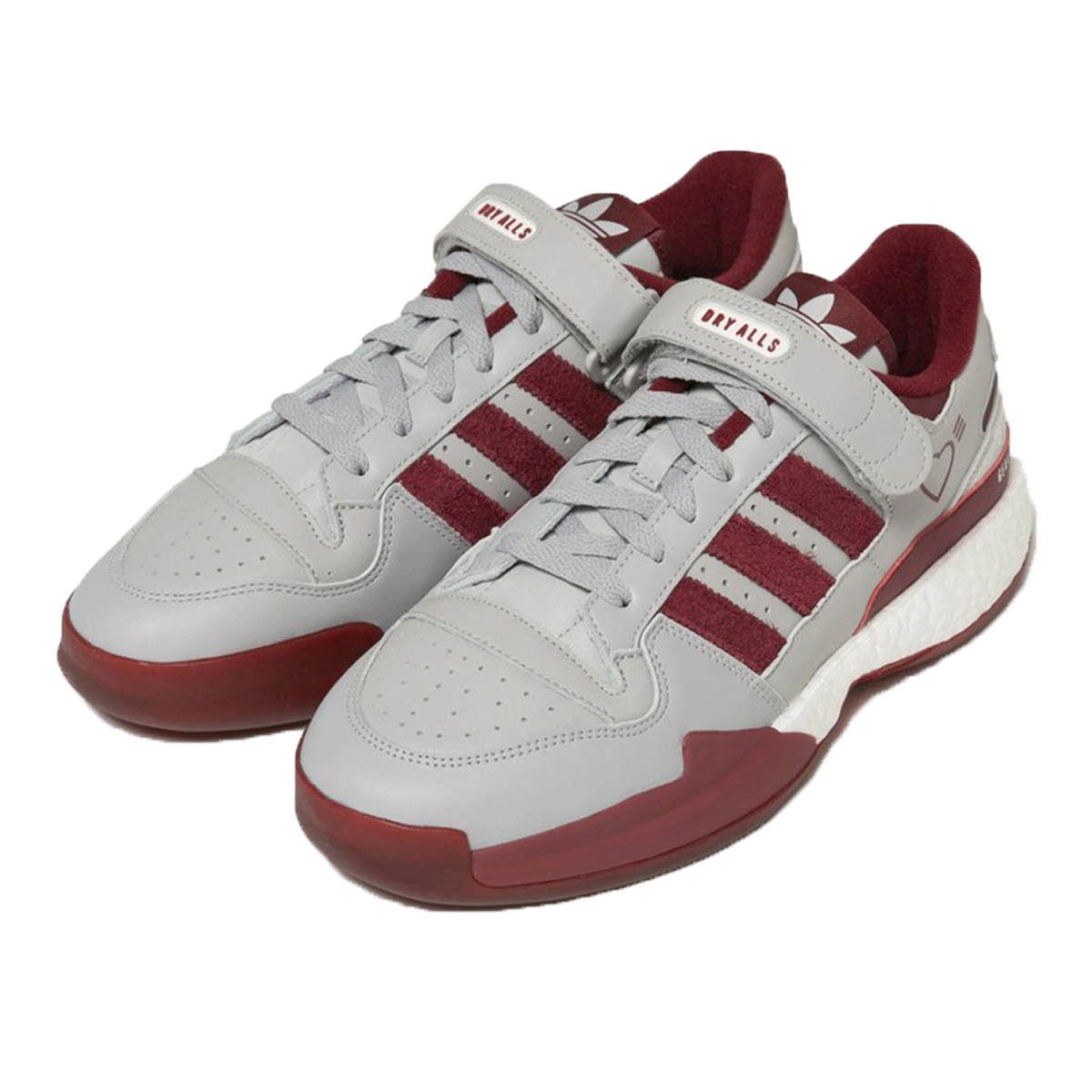 Adidas x Human Made Forum Low Burgundy (2021) BURGUNDY sneaker – authenticated on KLEKT