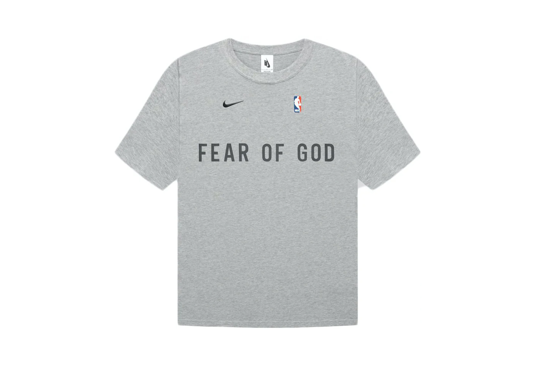 Fear Of God x Nike Warm Up T-Shirt Dark Heather Grey (FW20) DARK HEATHER GREY sneaker – authenticated on KLEKT