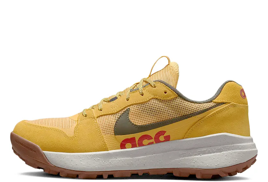 Nike ACG Lowcate Solar Flare (2022) Solar Flare/Cargo Khaki/Black sneaker – authenticated on KLEKT