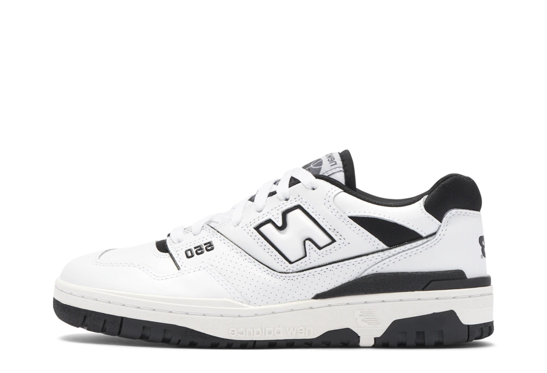 New Balance 550 White Black (2021) Black/White sneaker – authenticated on KLEKT