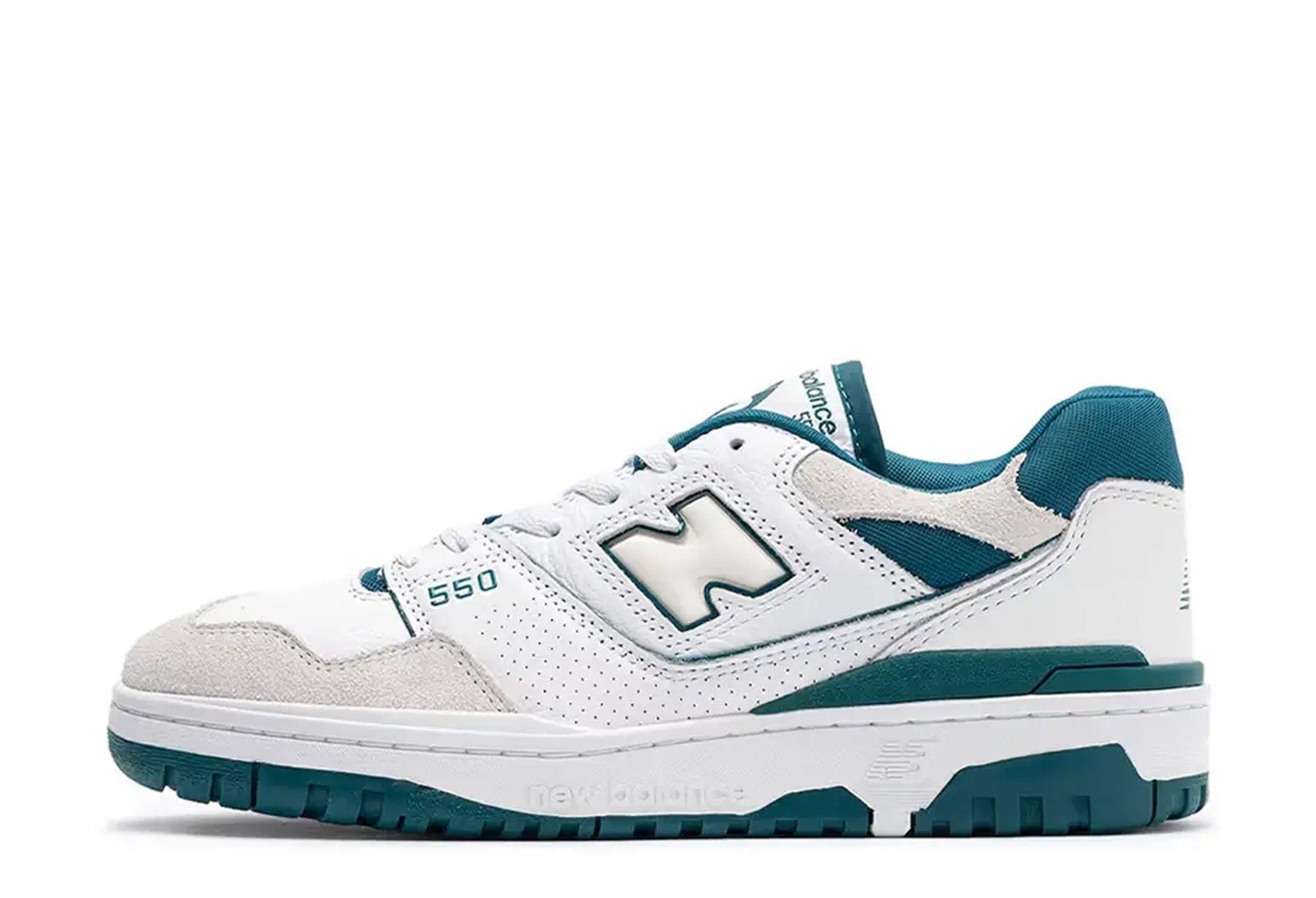 New Balance 550 White Vintage Teal (2023) WHITE/VINTAGE TEAL sneaker – authenticated on KLEKT