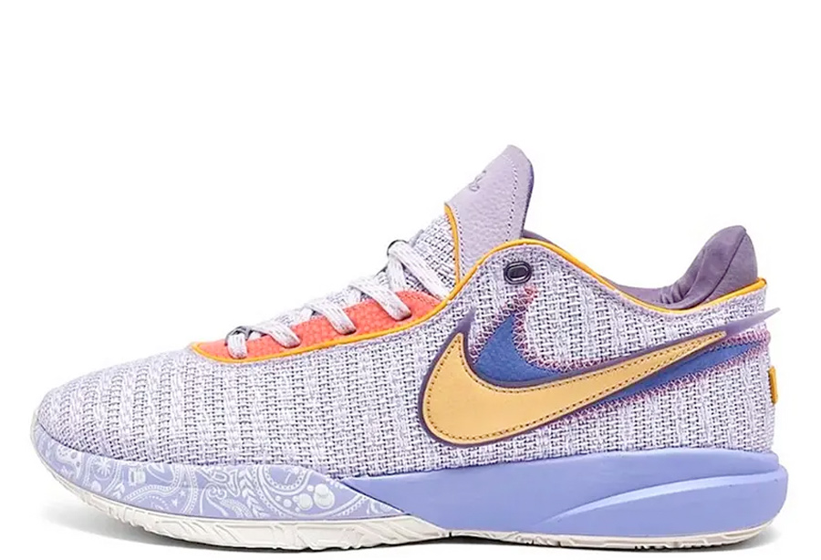 Nike LeBron 20 Violet Frost (2022) Violet Frost/Metallic Gold/Purple Pulse sneaker – authenticated on KLEKT