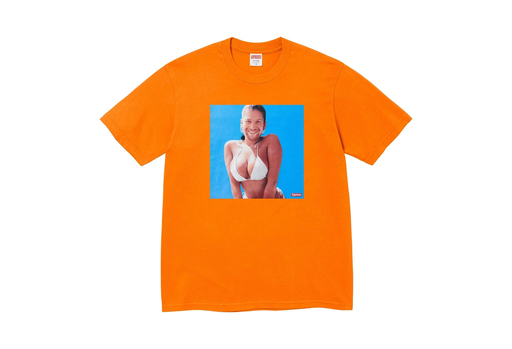 Supreme x Aphex Twin Windowlicker Tee 'Orange' (SS25) – authenticated on KLEKT