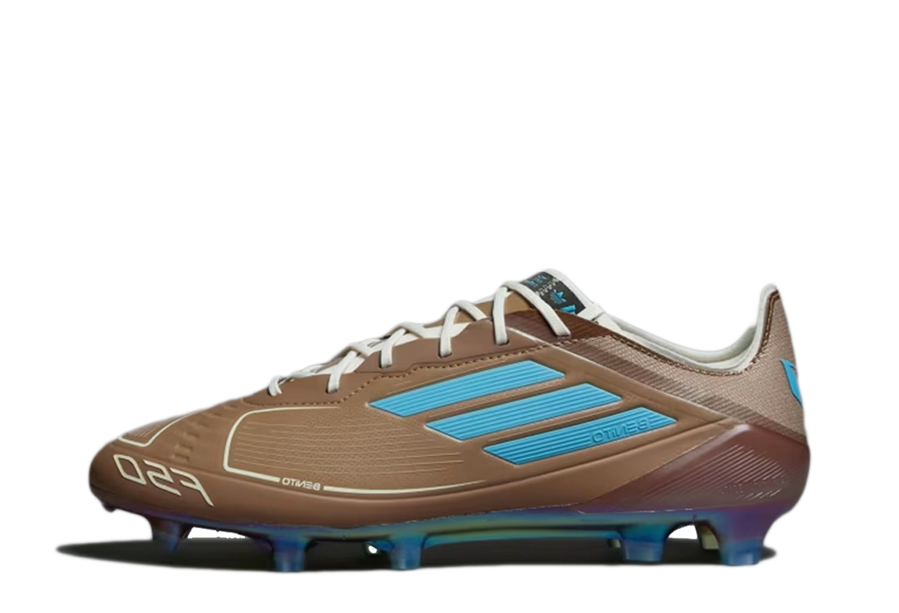 Adidas x Messi x Bad Bunny F50 Elite 'Cardboard' - Firm Ground (2024) Cardboard/Cream White/Bright Cyan sneaker – authenticated on KLEKT