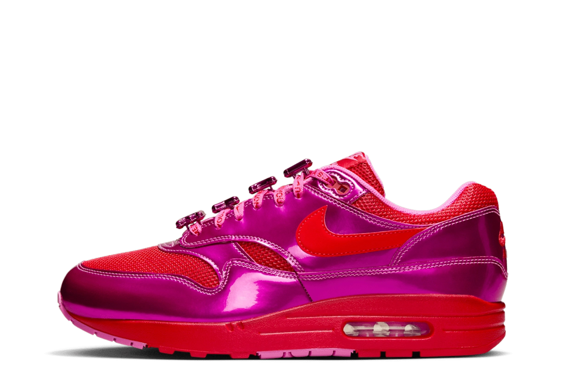 Nike Air Max 1 Valentine’s Day 'Playful Pink' (2025) Playful Pink/University Red sneaker – authenticated on KLEKT
