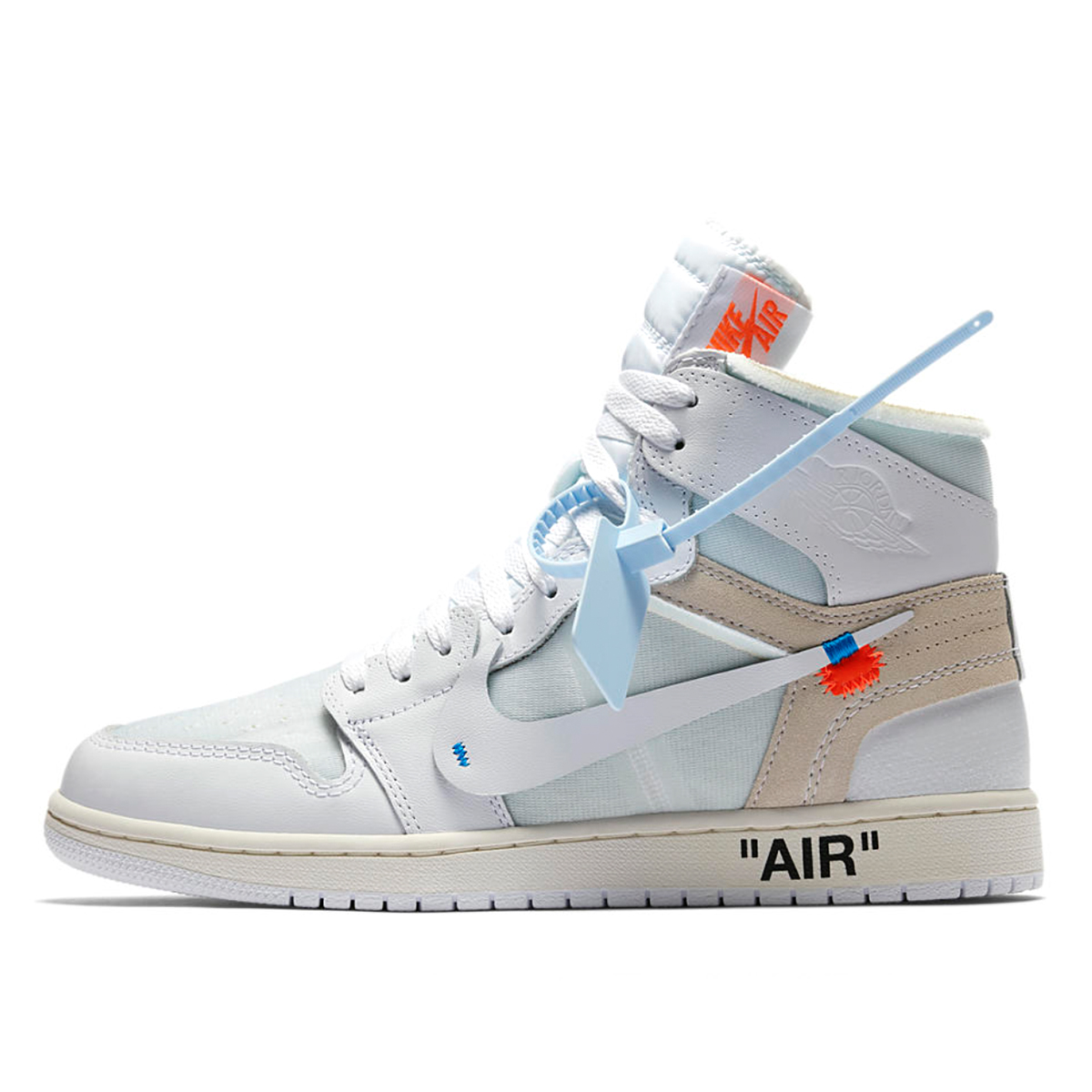 Air Jordan x Off-White 1 Retro High White (2018) sneaker – authenticated on KLEKT
