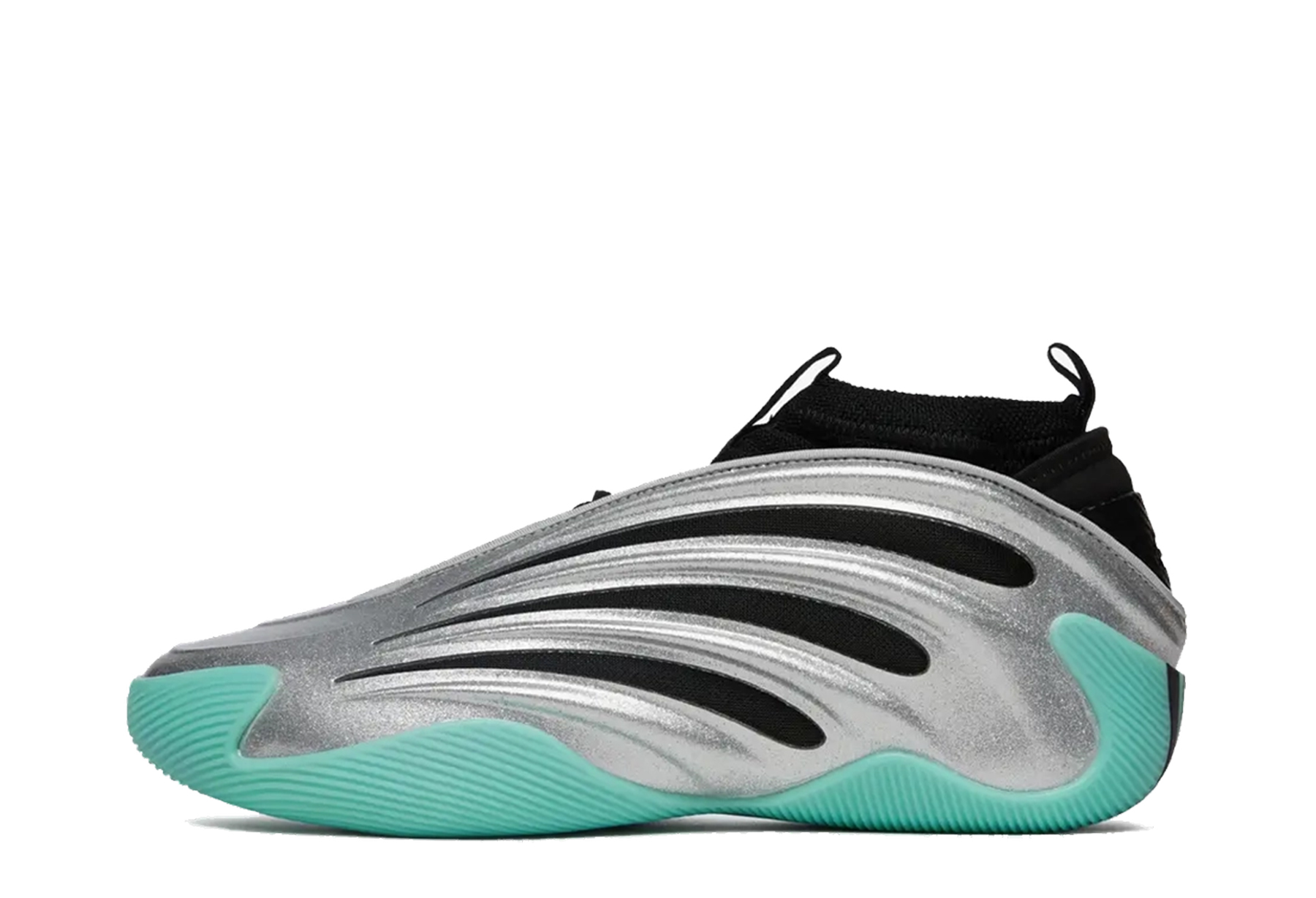 Adidas Harden Volume 9 'UNO' (2025) Silver Metallic/Flash Aqua sneaker – authenticated on KLEKT